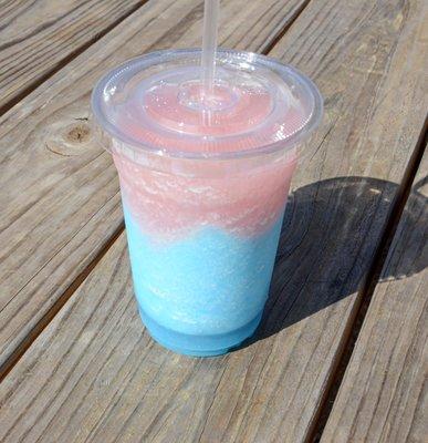 Join us for July 4th from 8-12 and cool down with this Frozen Firecracker Lotus!