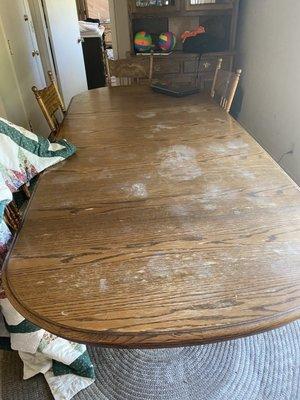 Dining room table