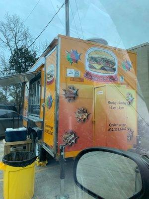 This is my good friends that use to work at burger park they have their own food truck.