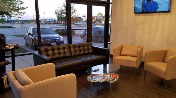 Comfortable and Inviting Waiting area