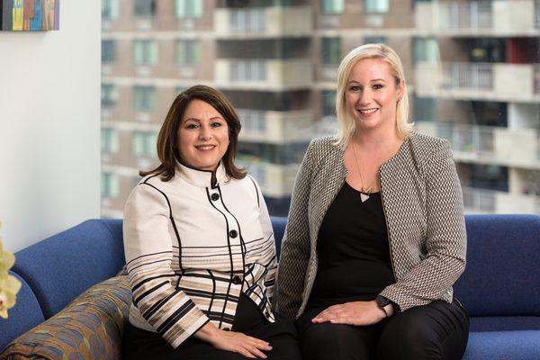 Griesing Law co-founders Francine Griesing, JD, and Jessica Mazzeo