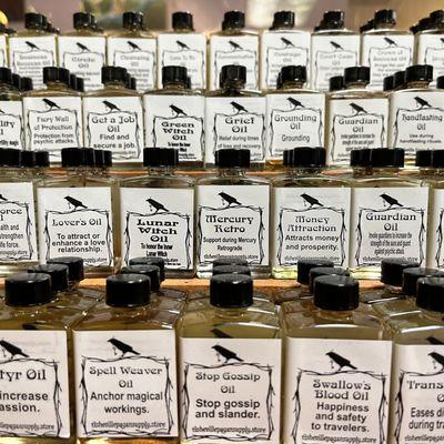 We have a large variety of house-made oils.