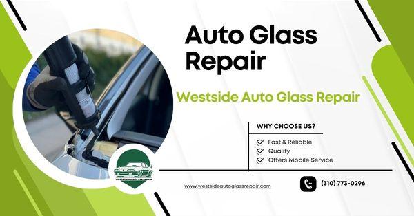 Westside Auto Glass Repair specializes in fast windshield repairs and replacements, with added service to vacuum broken glass from your car.