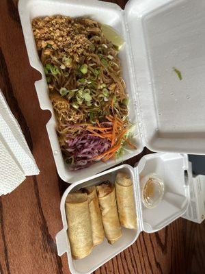 Pad Thai         Egg Roll