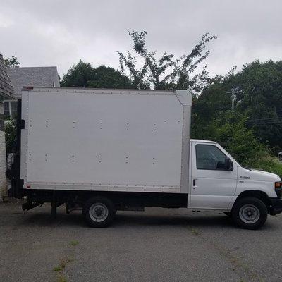 Our 14ft box truck.