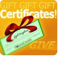 Gift Certificates available at Yelp!