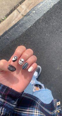 Nightmare before Christmas nails