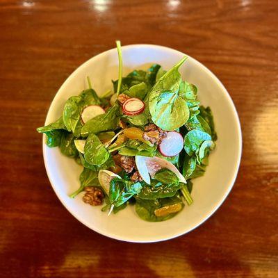 Spinach salad