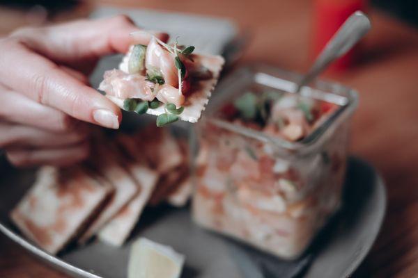 Ceviche Tostadas