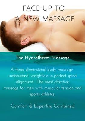 Hydrotherm is the best massage for deep tissue on men.