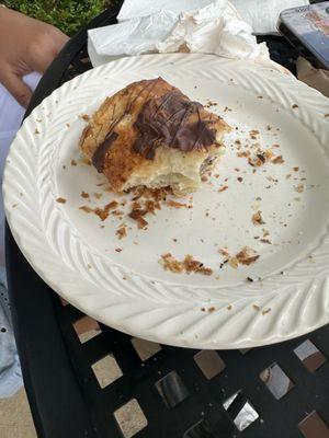 Chocolate croissant