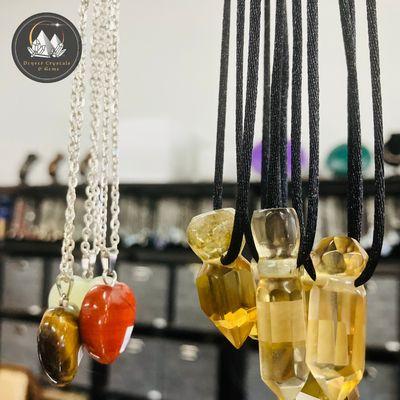 Crystal Store Citrine Pendants