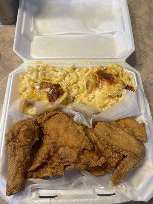 Fried Chicken & Macaroni and Cheese