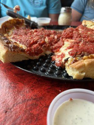 Chicago Deep Dish Pizza