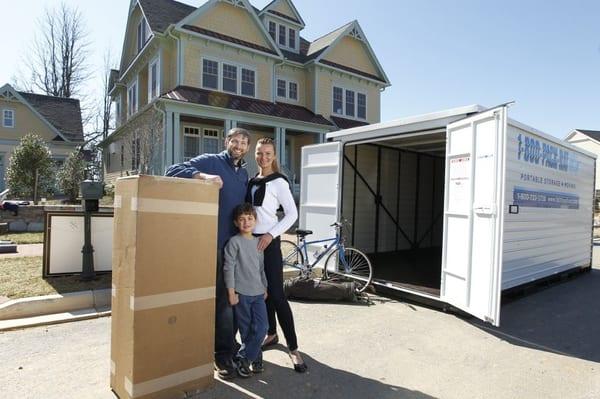 1-800-PACK-RAT is the simplest way to move or store your stuff in the Minneapolis area.