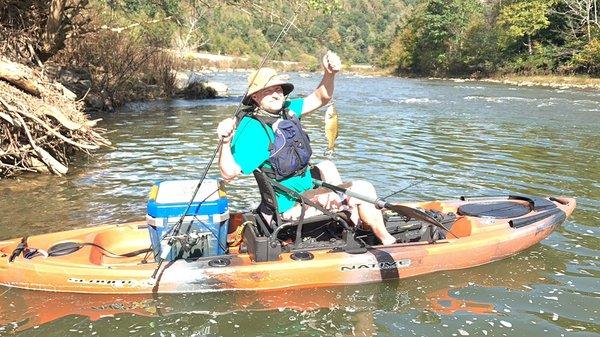 John with a beautiful fish