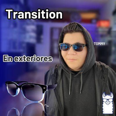 Lentes transition activados