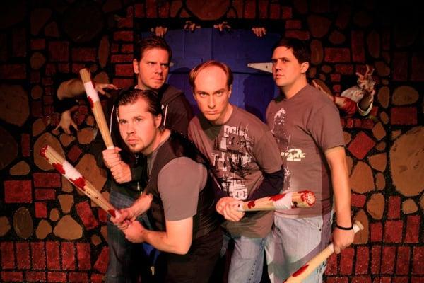 Promo photo from the play Geeks vs Zombies.