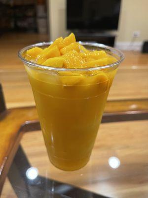 Mango fruit tea