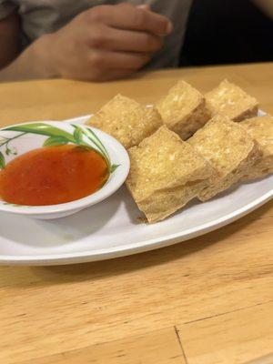 Fried tofu