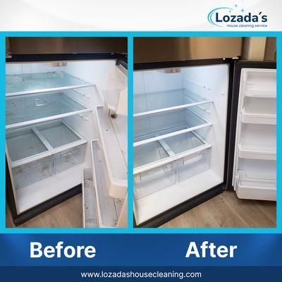 We help you to clean your refrigerator