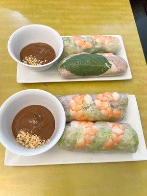 Goi Cuon (spring rolls)