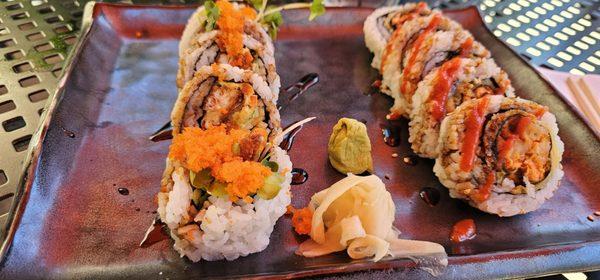 Dynamite & Spider Roll.