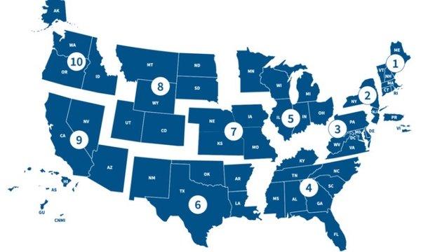 FEMA Regions