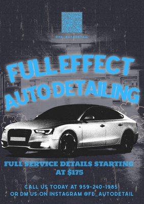 Full Effect Auto Detailing