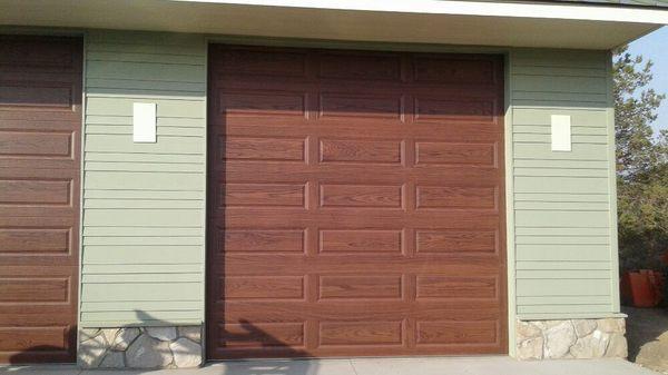 Garage door complete