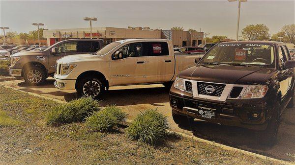 Rugged.  Rustic.  Durable.  The Nissan Titan dominates whatever comes in its way.