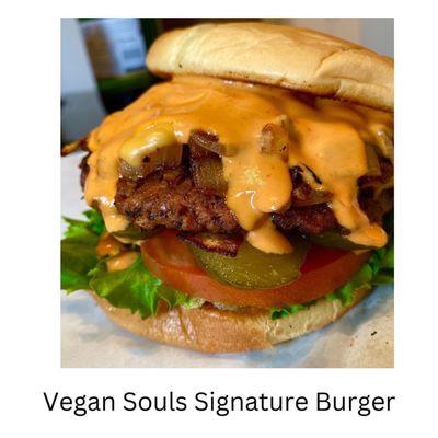 Vegan Burger from Vegan Soul