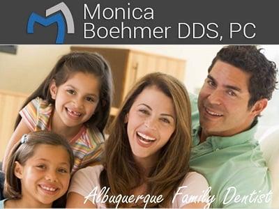 Albuquerque Family Dentist Monica Boehmer DDS FAGD has provided thorough general, cosmetic, and restorative dentistry in the ...