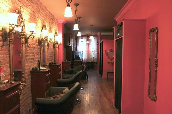 clean, no-nonsense salon