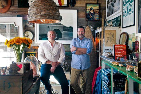 Mate Gallery owners Matt Albiani and Ron Brand (photo credit: Mate Gallery website)