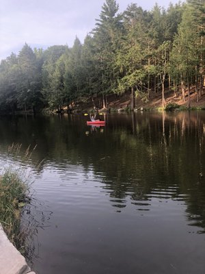 Kayaking is always the best activity and you can do it right there