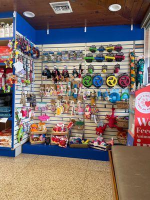 Lobby/front desk; toy shop available at Animal Keeper in Encinitas!