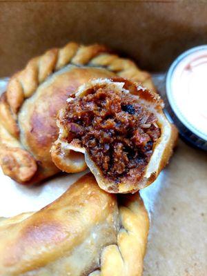 Pastrami empanada