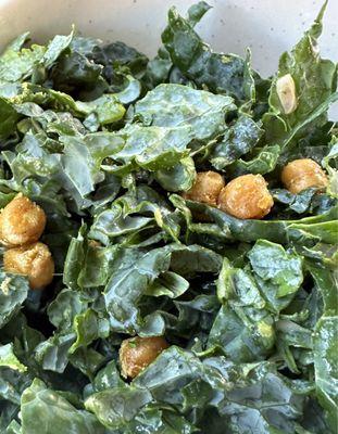 Kale Caesar Small Soup and Salad Combo $10