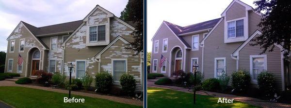 What a transformation! It went from being the worst looking house in the neighborhood to being the best looking one!