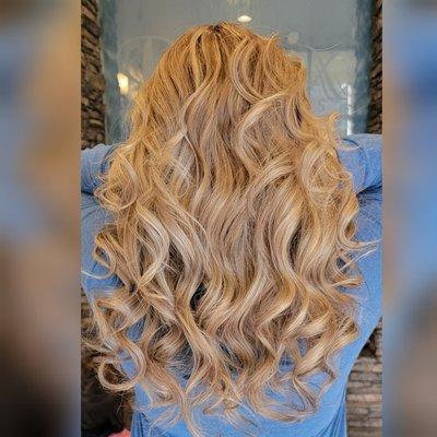 Blonde balayage