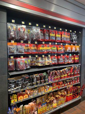 Beef jerky galore!