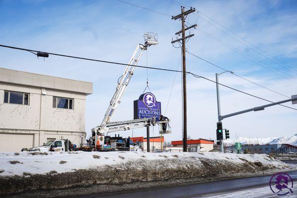 A new addition to the corner of C St. & Potter Drive!