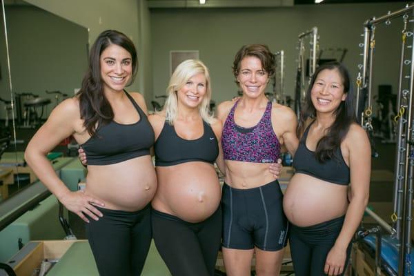 Beautiful mammas from Agility Studio's prenatal private and class training:)