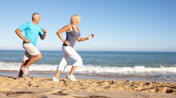 Couple on beach