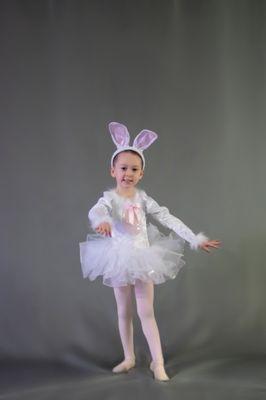 The Easter bunny came early at her recital this past weekend!