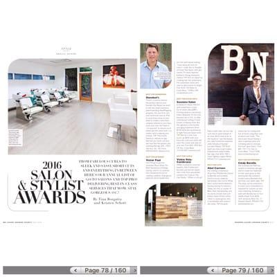 Voted best hair extensions in Orange County 2015 2016 by Modern Luxury Orange County and Riviera magazine