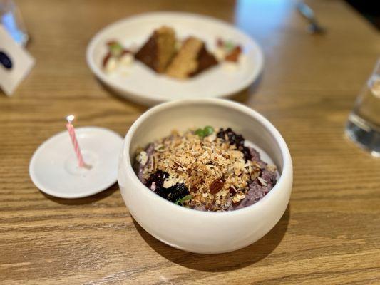 Congee dessert