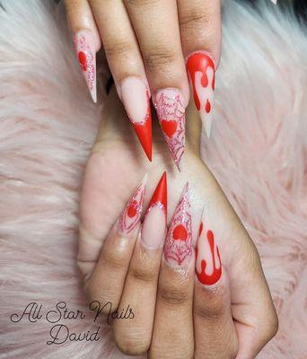 Halloween nails design