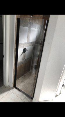 Semi-Frameless Shower Door